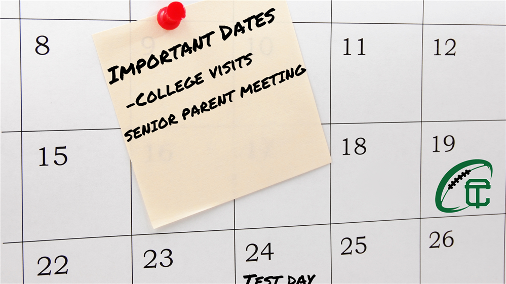  Important Dates